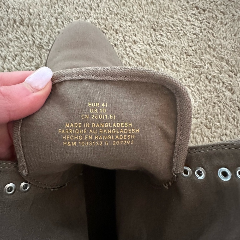 Combat boots - Picture 3 of 3